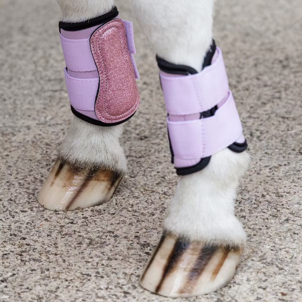 KENTUCKY HORSEWEAR - Vegan Turnout Boots Sammy Collection Old Pink/Glitter