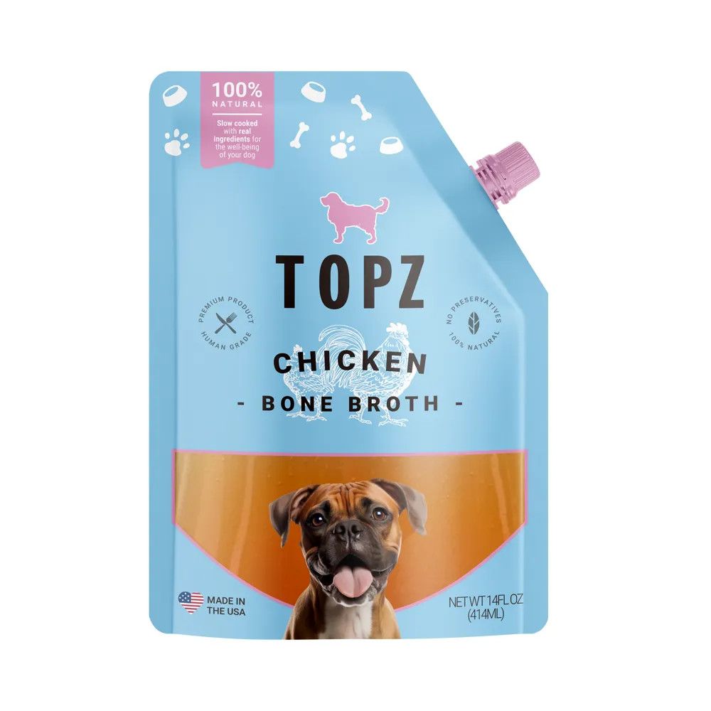 TOPZ - Chicken Bone Broth, Size: 414g