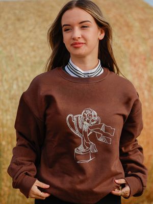 ON THE HUNT EQ - Victory Sweater Brown