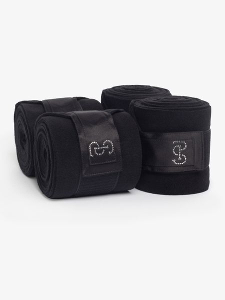 PS OF SWEDEN - Crystal Logo Polos Black