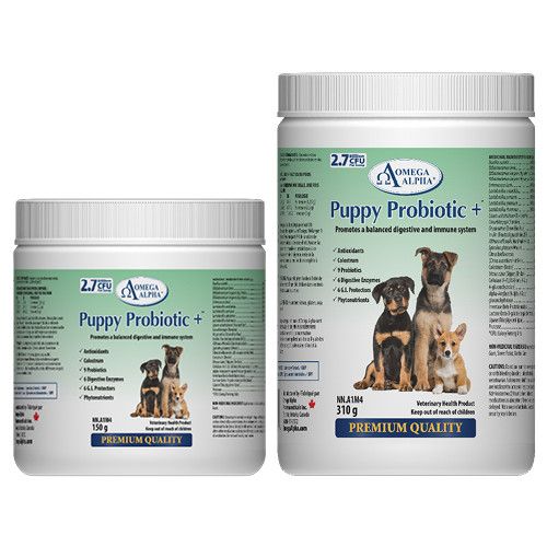 OMEGA ALPHA - Puppy Probiotics+, Size: 150g