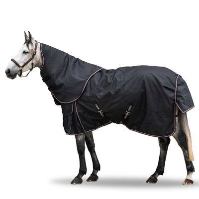 ASKER - Turnout Rug Plus 1200D 200g with Hood Black