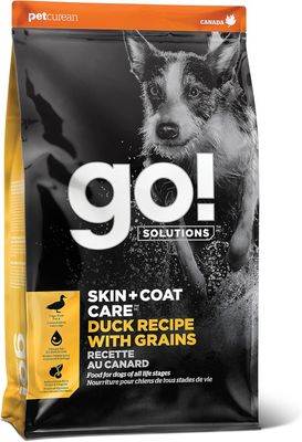 PETCUREAN - GO! Duck Dry Dog Food with Grains