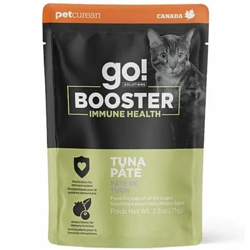 PETCUREAN - GO! Immune Health Tuna Pâté Booster Cat Food Topper