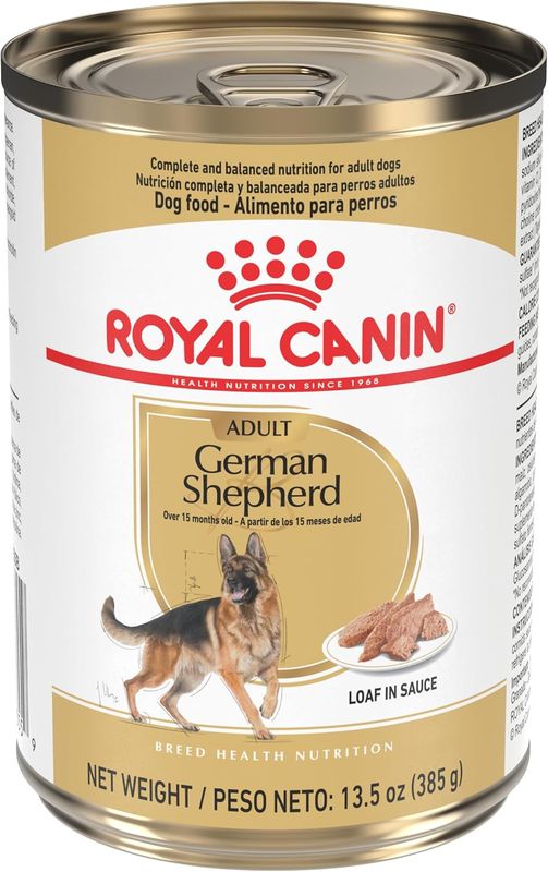 ROYAL CANIN - German Shepherd Adult Loaf in Sauce Canned Dog Food