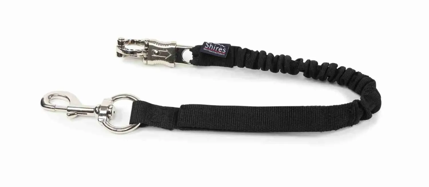 SHIRES EQUESTRIAN - Trailer Tie Breakaway, Color: Noir