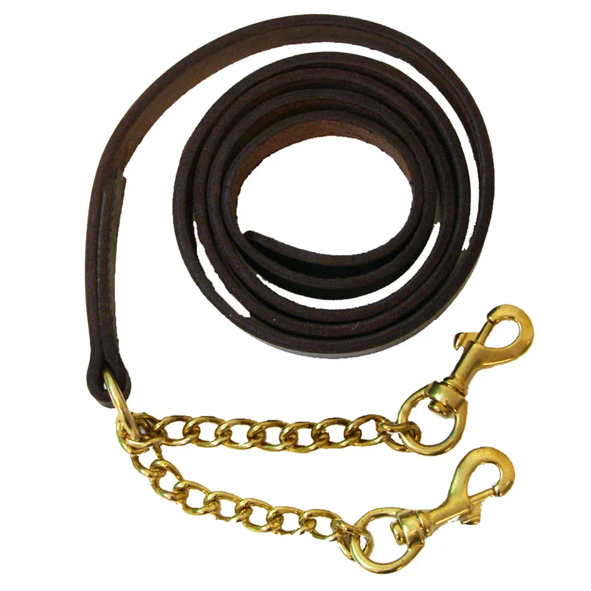 CAN-PRO - Leather Newmarket Lead Shank with Split Chain