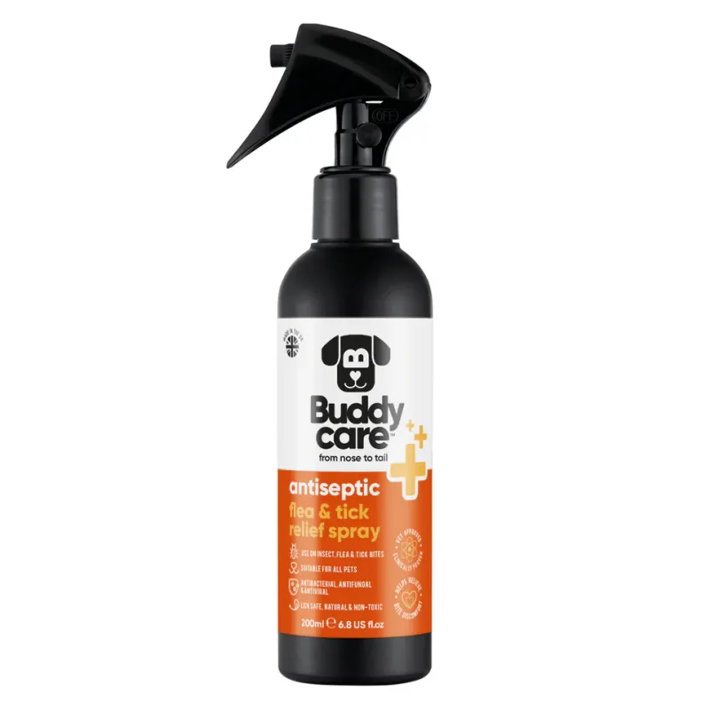 BUDDY CARE - Antiseptic Flea &amp; Tick Spray