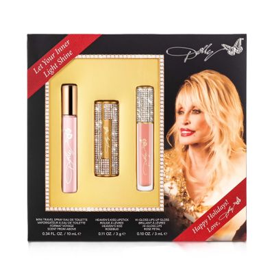 ROPER - Dolly Parton Travel Spray + Cosmetics Scent From Above Gift Set