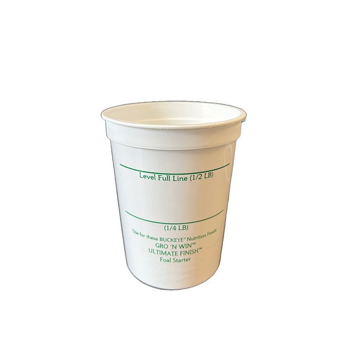 BUCKEYE - Measure Cup Individual, Capacity: 1/2lb