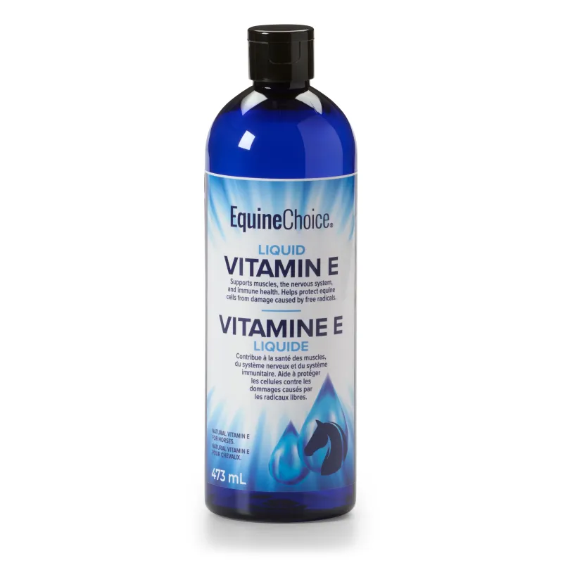 EQUINE CHOICE - Liquid Vitamine E : Muscle, Nerve &amp; Immune Support Supplement