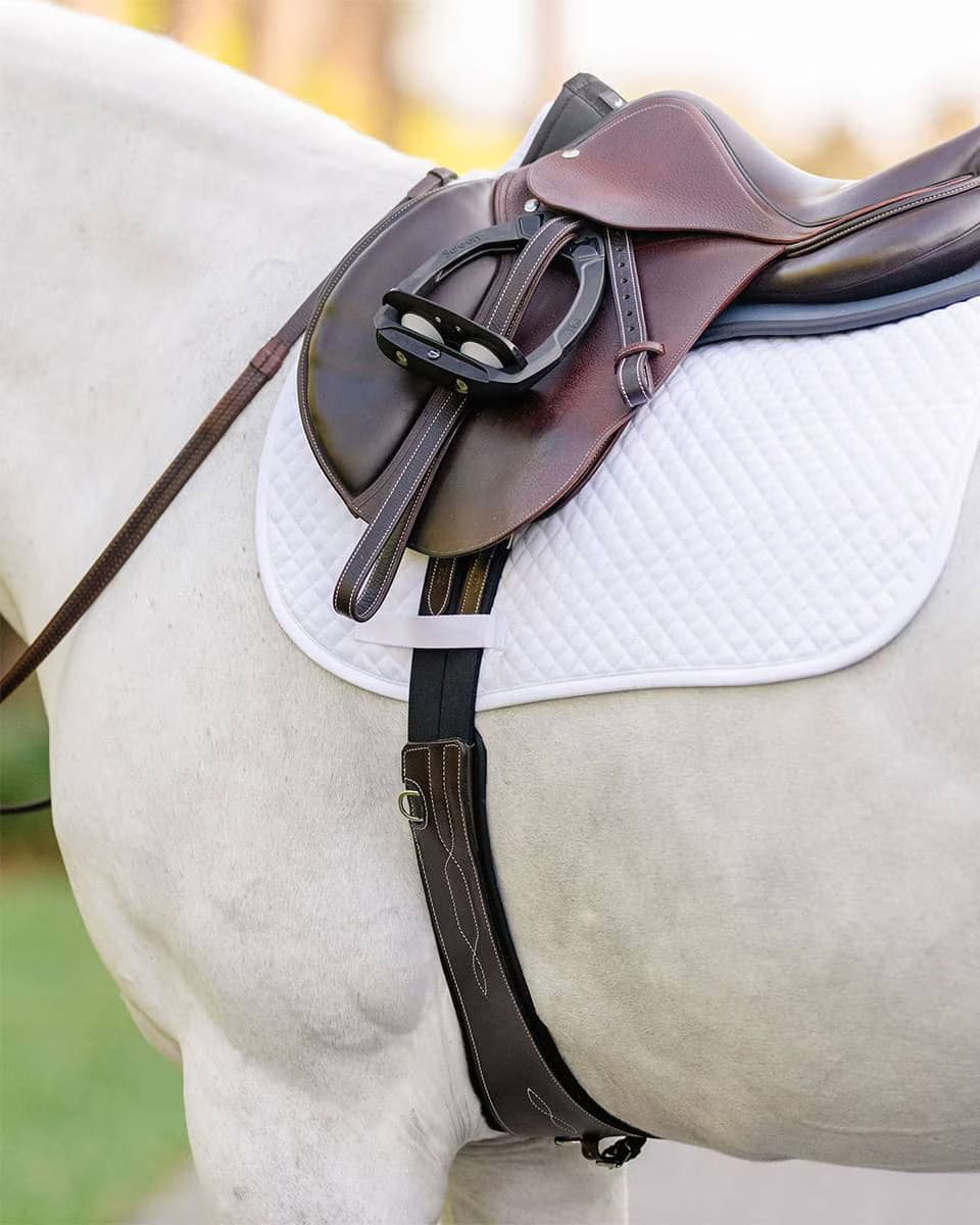 EQUIFIT - Anatomical Jumper Girth with T-Foam Havana