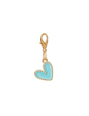 LUXY CHARMS - Heart Charms Blue