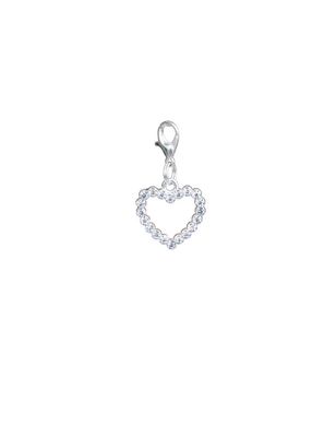 LUXY CHARMS - Sparkle Heart Clear