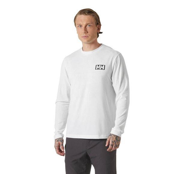 HELLY HANSEN - Skog Grapic Long Sleeve Tee White