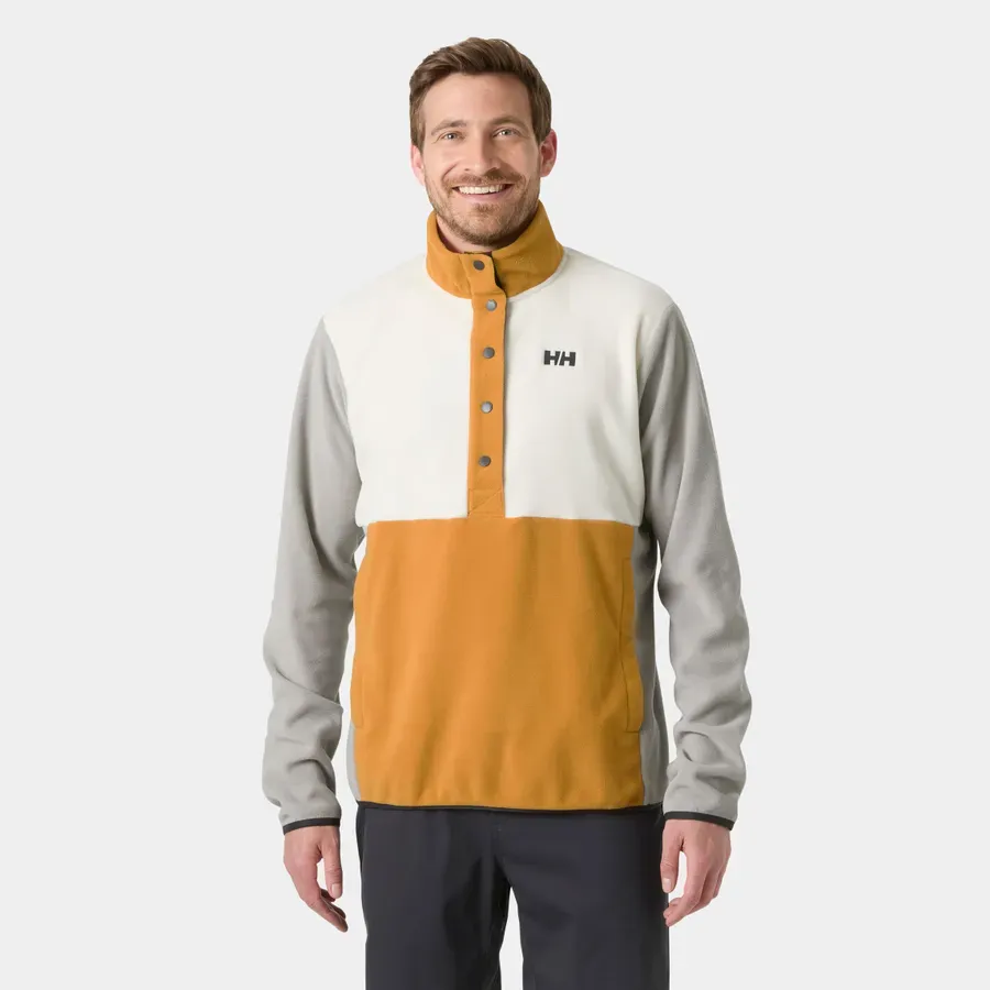 HELLY HANSEN - DayBreaker Pullover Snap Mustard