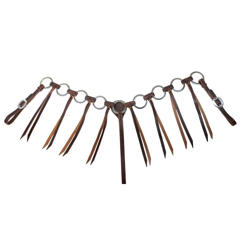 PROFESSIONAL'S CHOICE - Ring Tassle Breast Collar