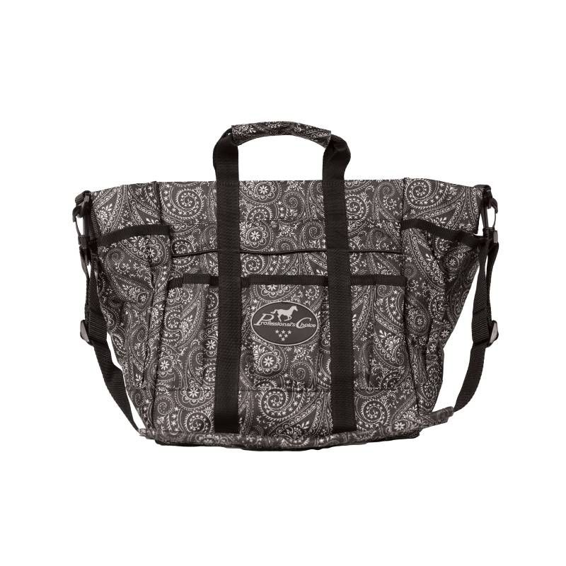 PROFESSIONAL'S CHOICE - Black Paisley Tack Tote