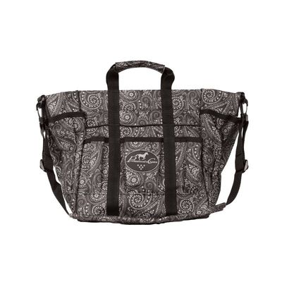 PROFESSIONAL'S CHOICE - Black Paisley Tack Tote
