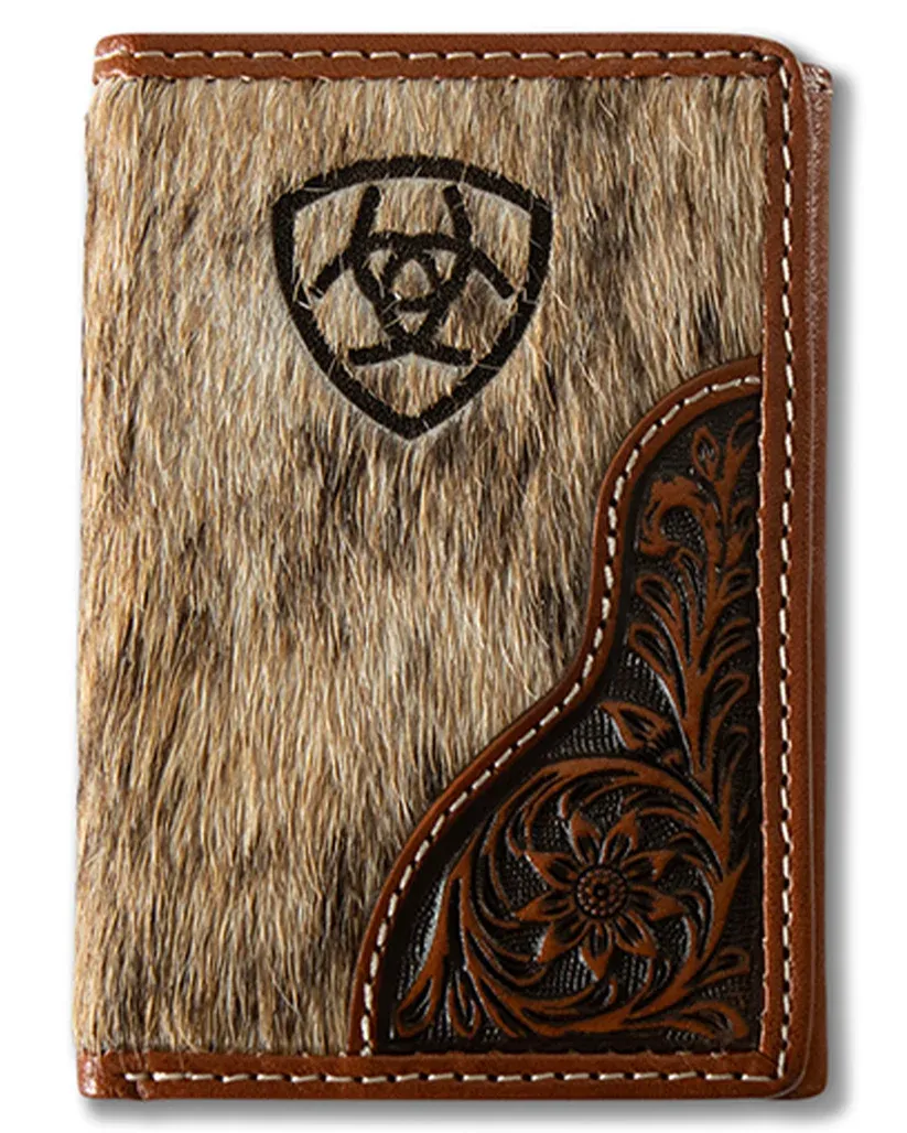 ARIAT - Brown Calf Hair Wallet
