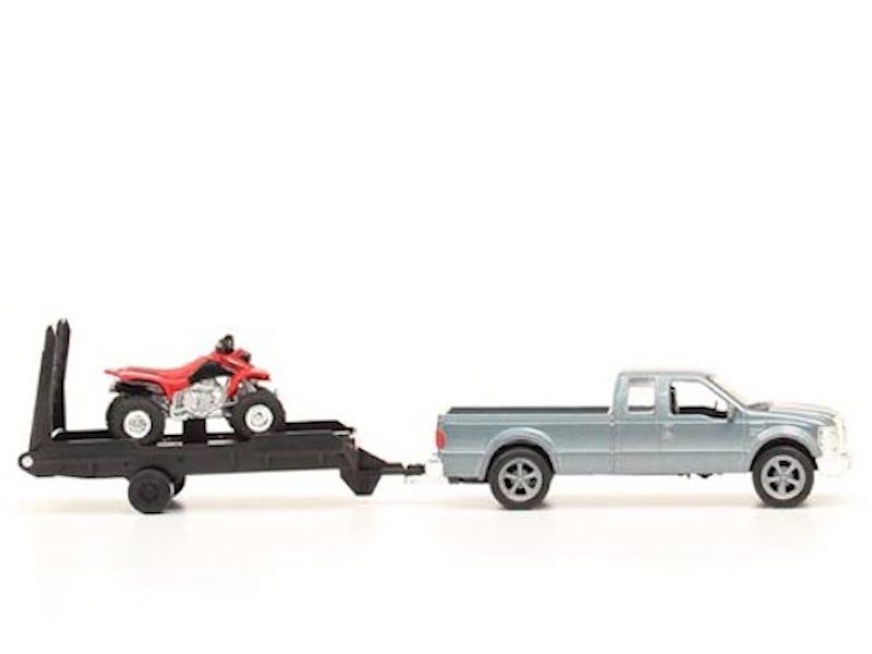BIGTIME BARNYARD - Hunter Truck and 4 Wheeler Play Set