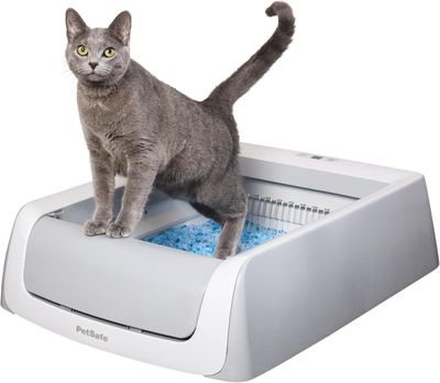 PETSAVE - ScoopFree Crystal Classic Self-Cleaning Litter Box