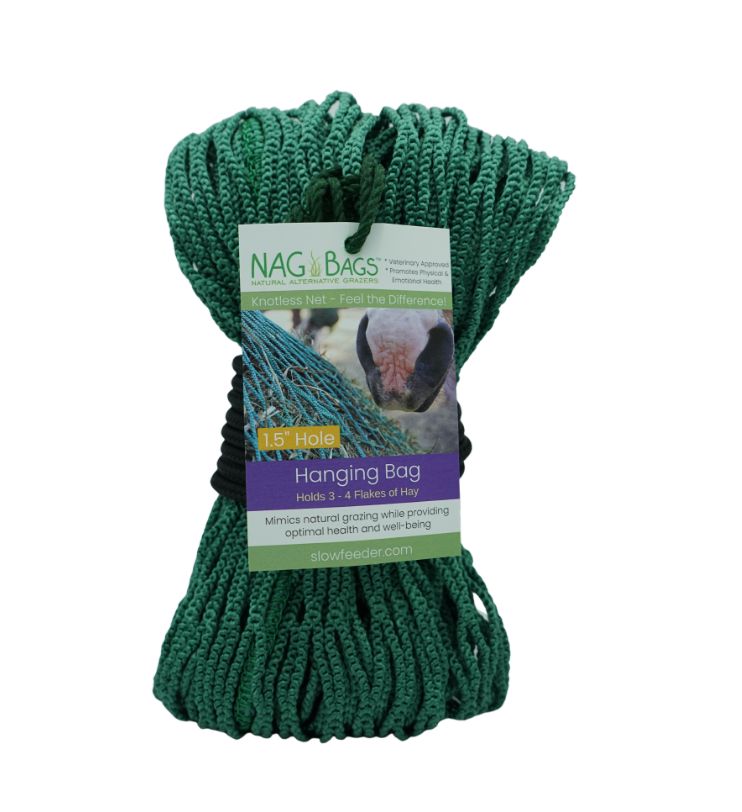 NAG BAGS - Hanging Bag 3 to 4 Hay Flakes