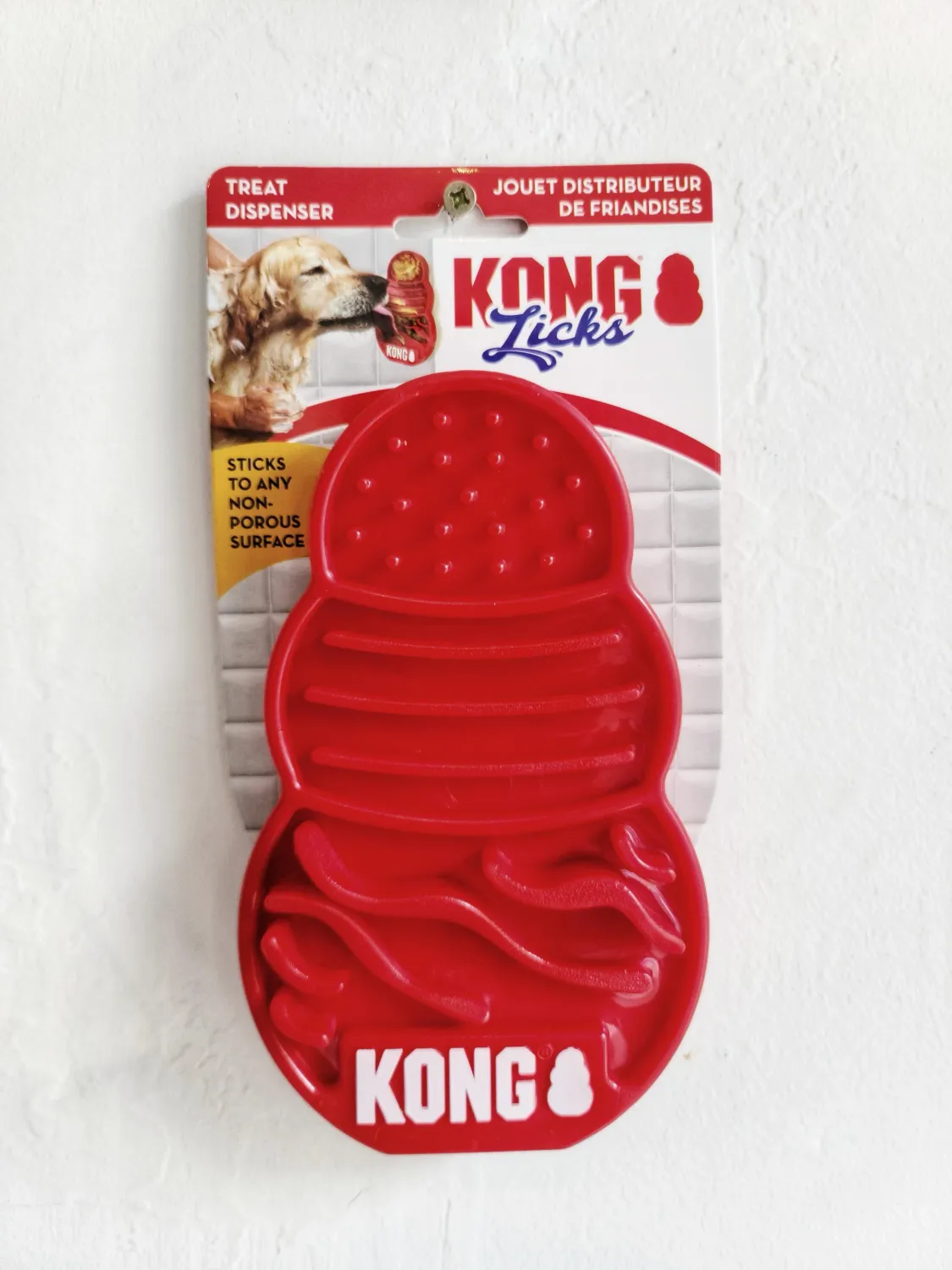 KONG - Licks, Colour: Rouge, Size: Large