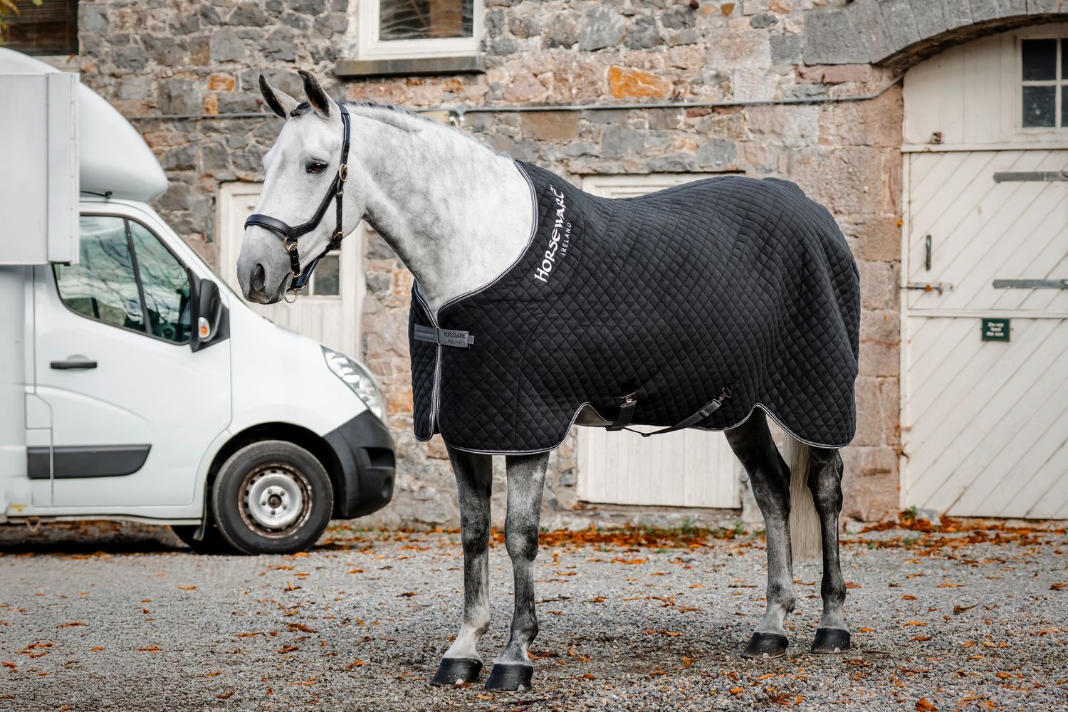 HORSEWARE - Thermal Cooler Black/Thunderstorm Grey &amp; Silver