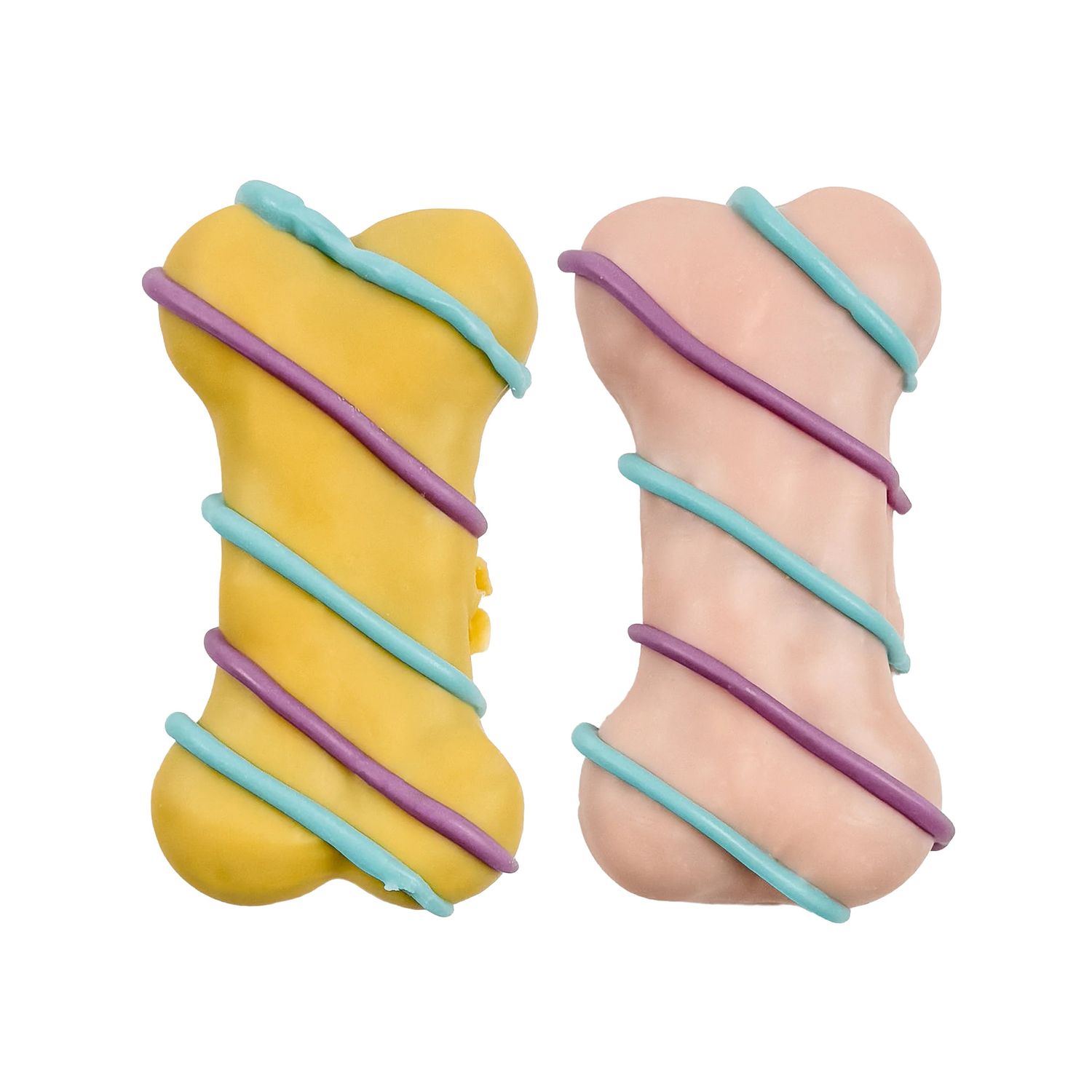 BOSCO &amp; ROXY'S - Eggstra Gnawsome Bones Easter Handmade Cookie, Colour: Assorted