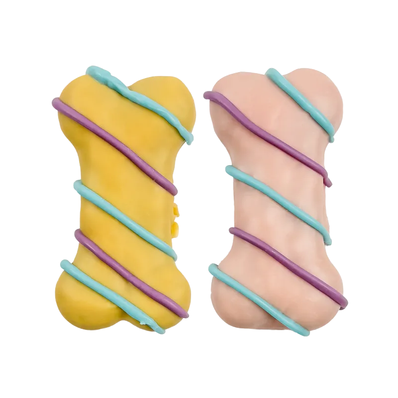 BOSCO &amp; ROXY'S - Eggstra Gnawsome Bones Easter Handmade Cookie