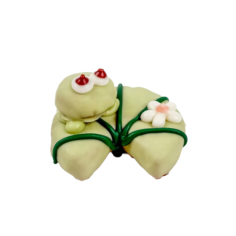 BOSCO &amp; ROXY'S - Lilypad Louie Smile Into Spring Handmade Cookie