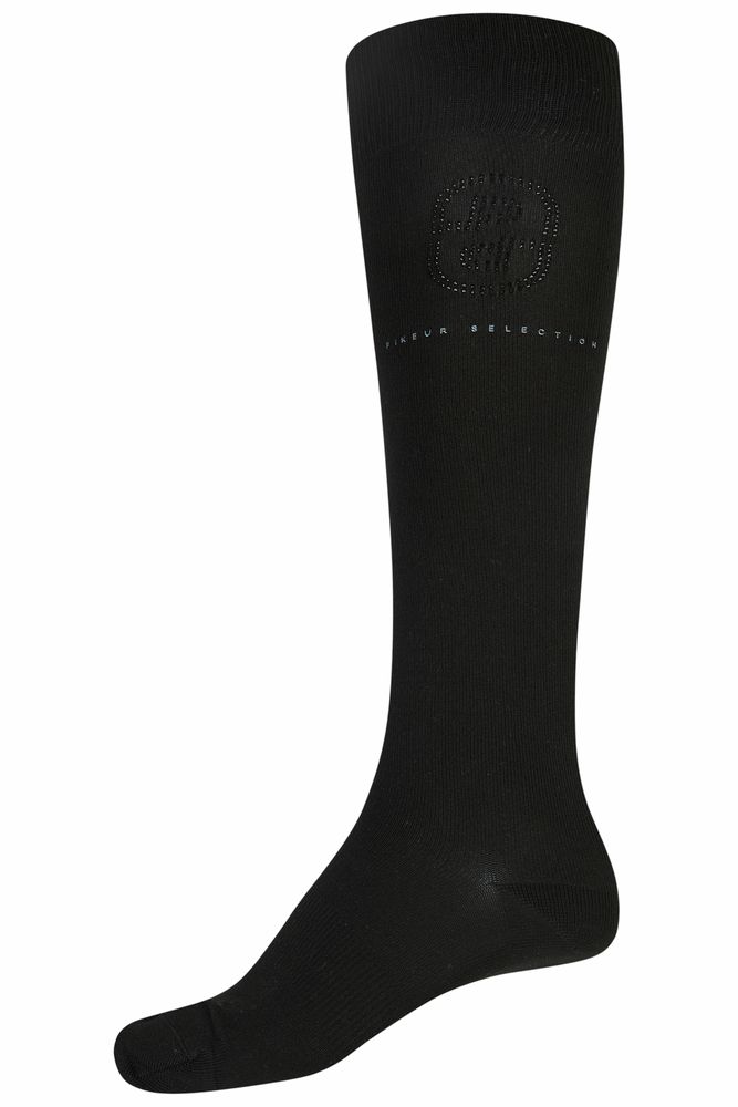 PIKEUR - Knee Socks Logo Selection Black