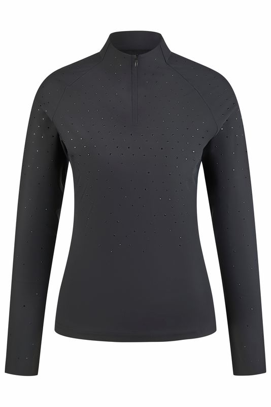 PIKEUR - Function Zip Shirt Selection Black