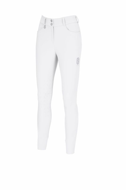 PIKEUR - Ceelina SD KN Highwaist Breeches White