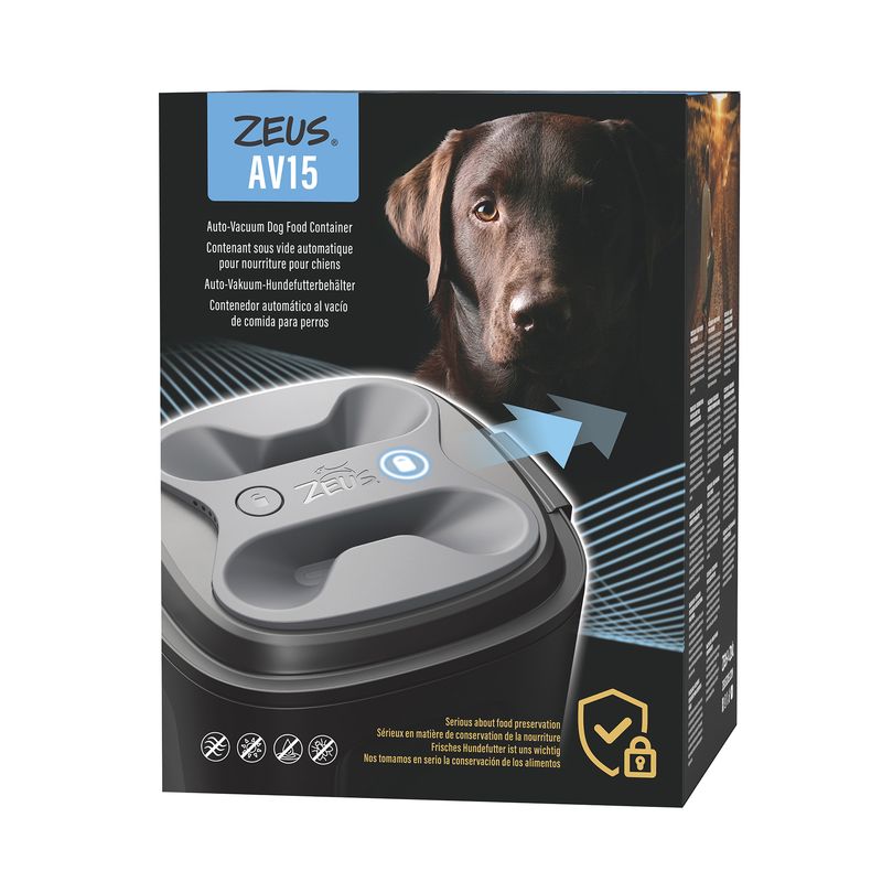 ZEUS - AV15 Vacuum Dog Food Container