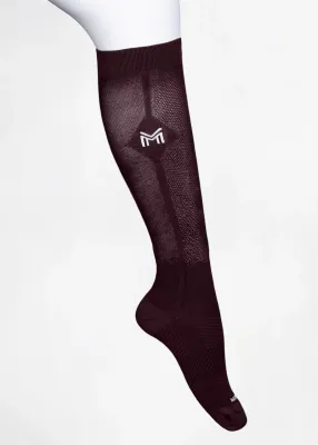 MAXIMILIAN EQUESTRIAN - Neo Riding Socks Burgundy