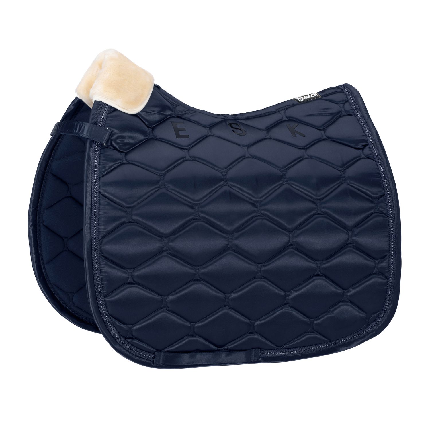 ESKADRON - Jump Saddle Pad Satin Crystal Core Navy