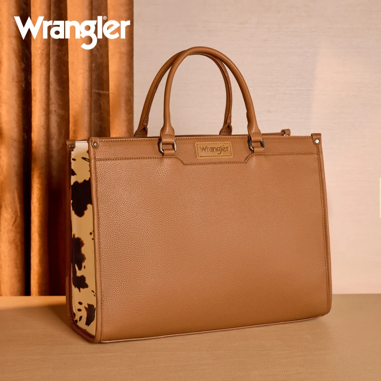 WRANGLER - Carry-All Brown Large Tote Work / Crossbody