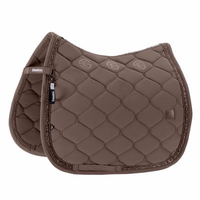 ESKADRON - Dressage Saddle Pad Sparkle Crystal Dynamic Powdertaupe