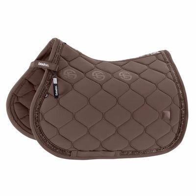 ESKADRON - Jump Saddle Pad Sparkle Crystal Dynamic Powdertaupe