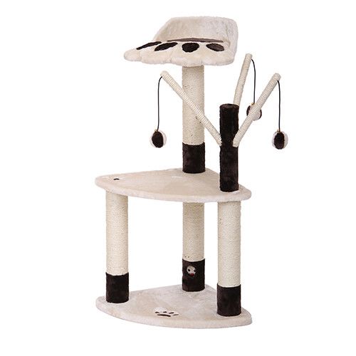 PETPALS - Kitty Corner Activity Play Centre, Colour: Noir &amp; Blanc