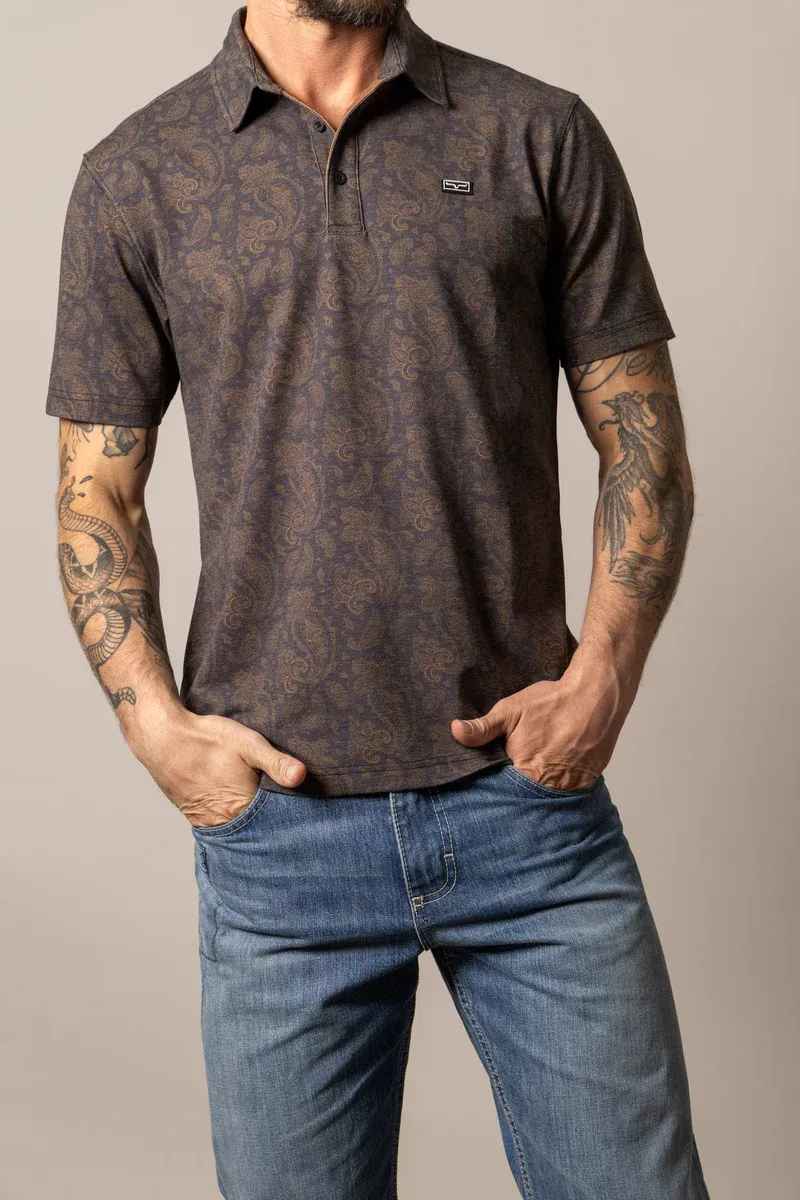 KIMES RANCH - Burel Black Polo