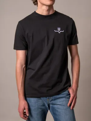 KIMES RANCH - Lucky B Bucking Black T-Shirt