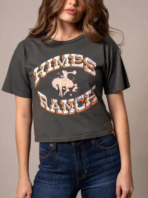 KIMES RANCH - Lucky B Bucking Pepper Cropped T-Shirt