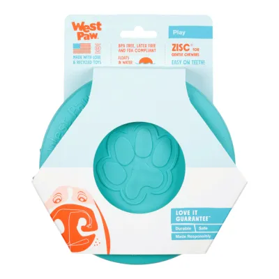 WEST PAW - Teal Zisc Frisbee