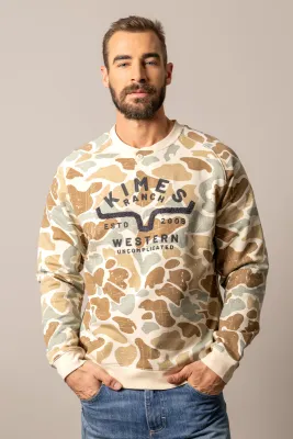 KIMES RANCH - Desert Camo Reeves Crewneck