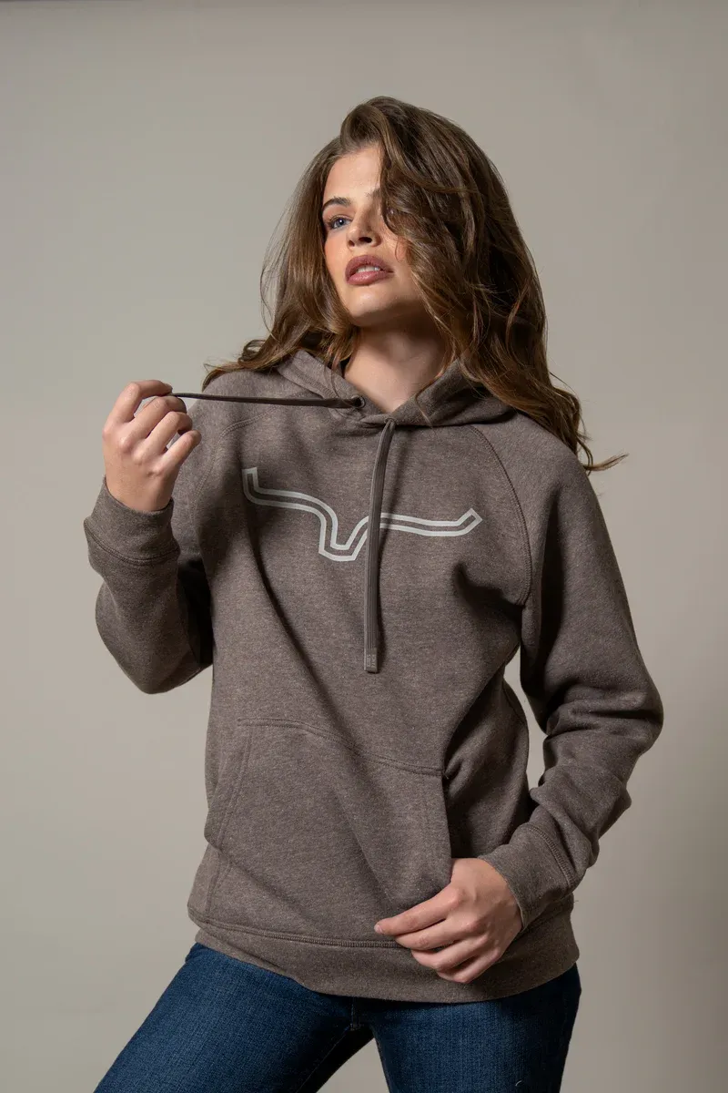 KIMES RANCH - Dark Brown Outlier Hoodie