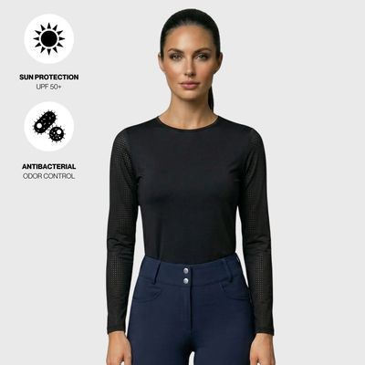 ARMATEQ - Top Long Sleeves Airflow Black