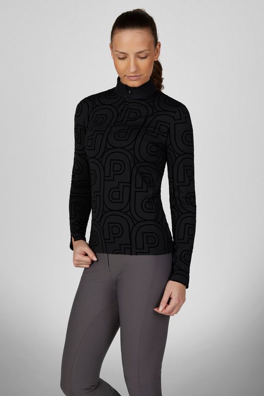 PIKEUR - Zip Print Shirt Function Zip Shirt